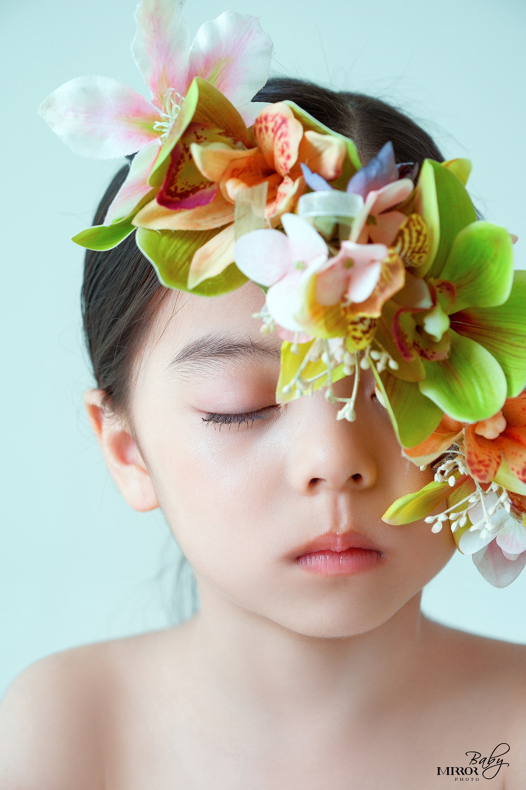 創(chuàng)意妝面系列·花影童年